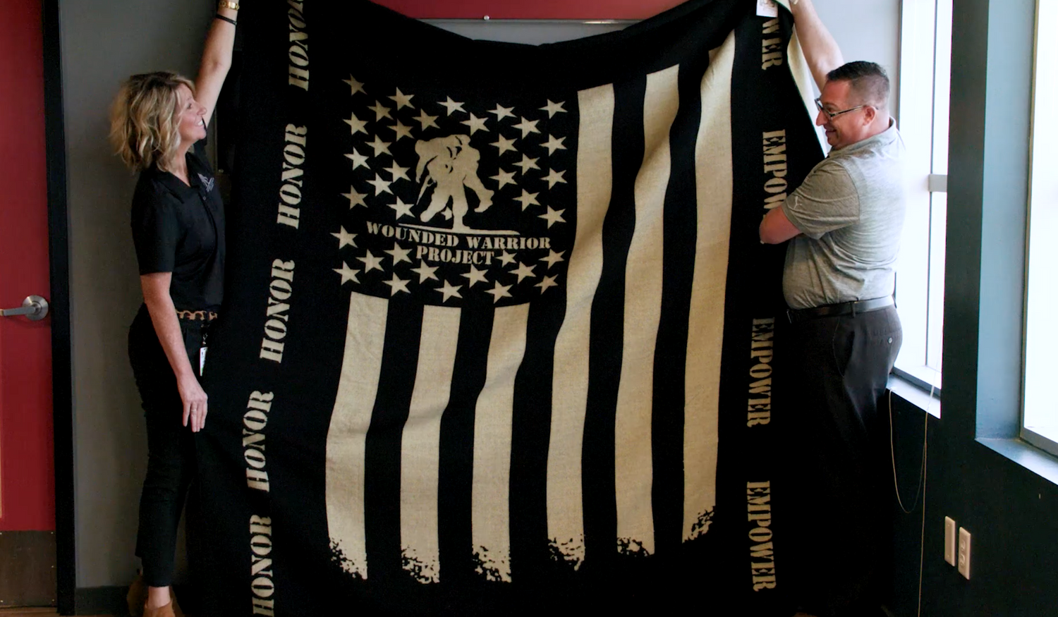 Ecuadane Partners with Wounded Warrior Project to Honor Top Donors with Custom-Designed Blanket